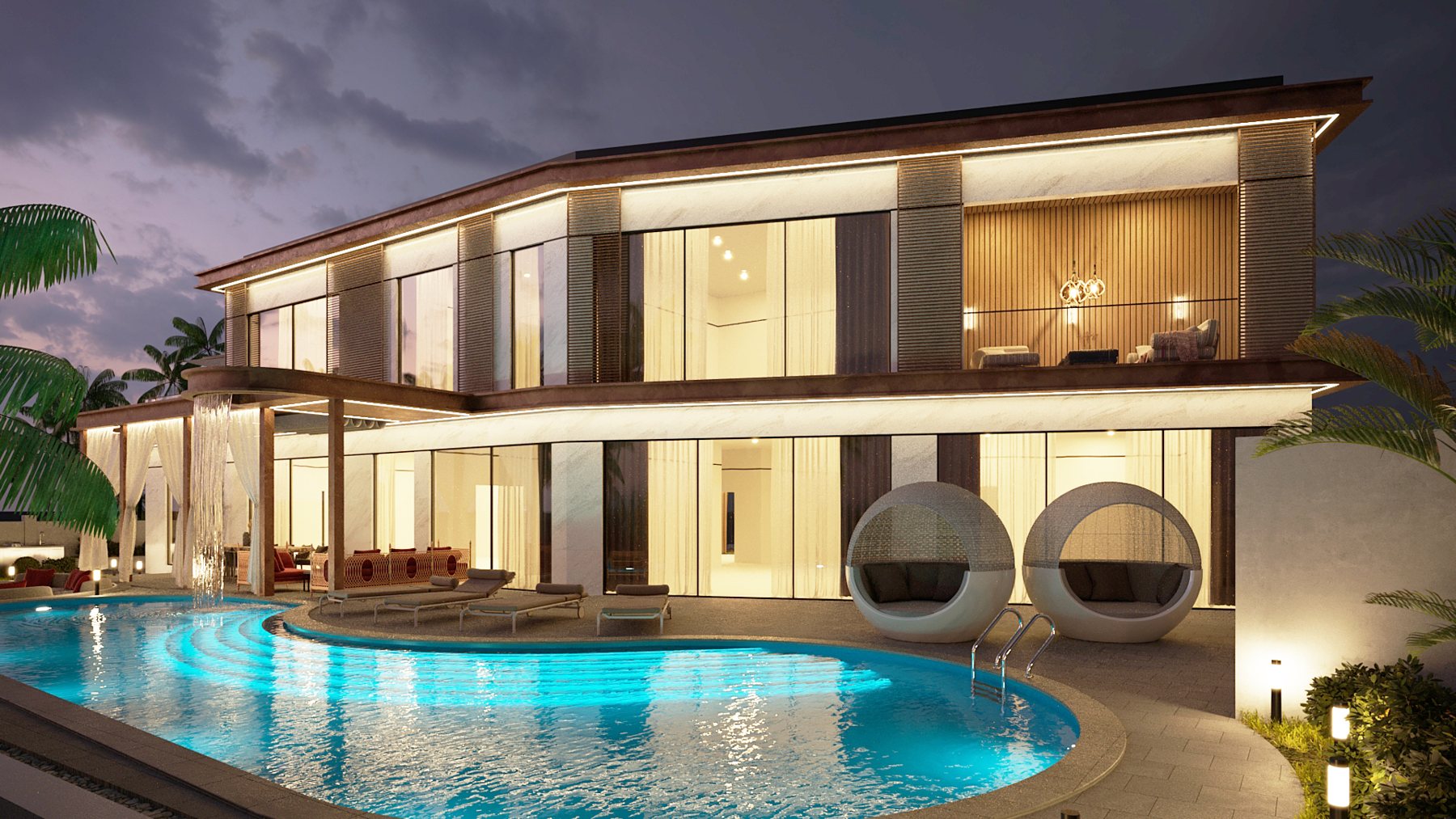 Villa Dubai: общий вид