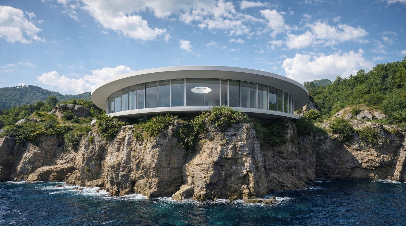 Round Villa: интерьерный ракурс