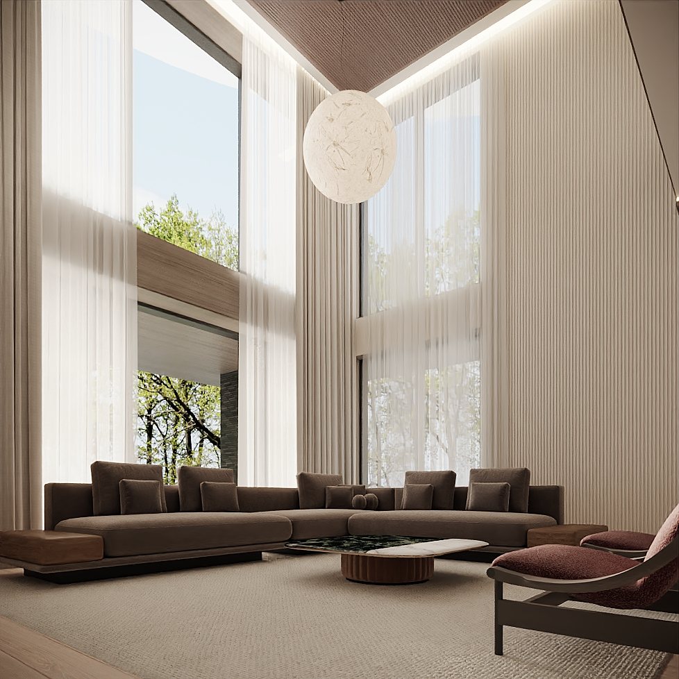 Astana Modern House: интерьерный ракурс